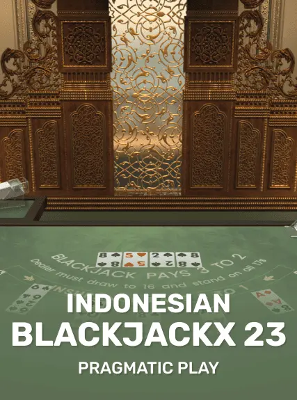 Indonesian BlackjackX 23 game tile